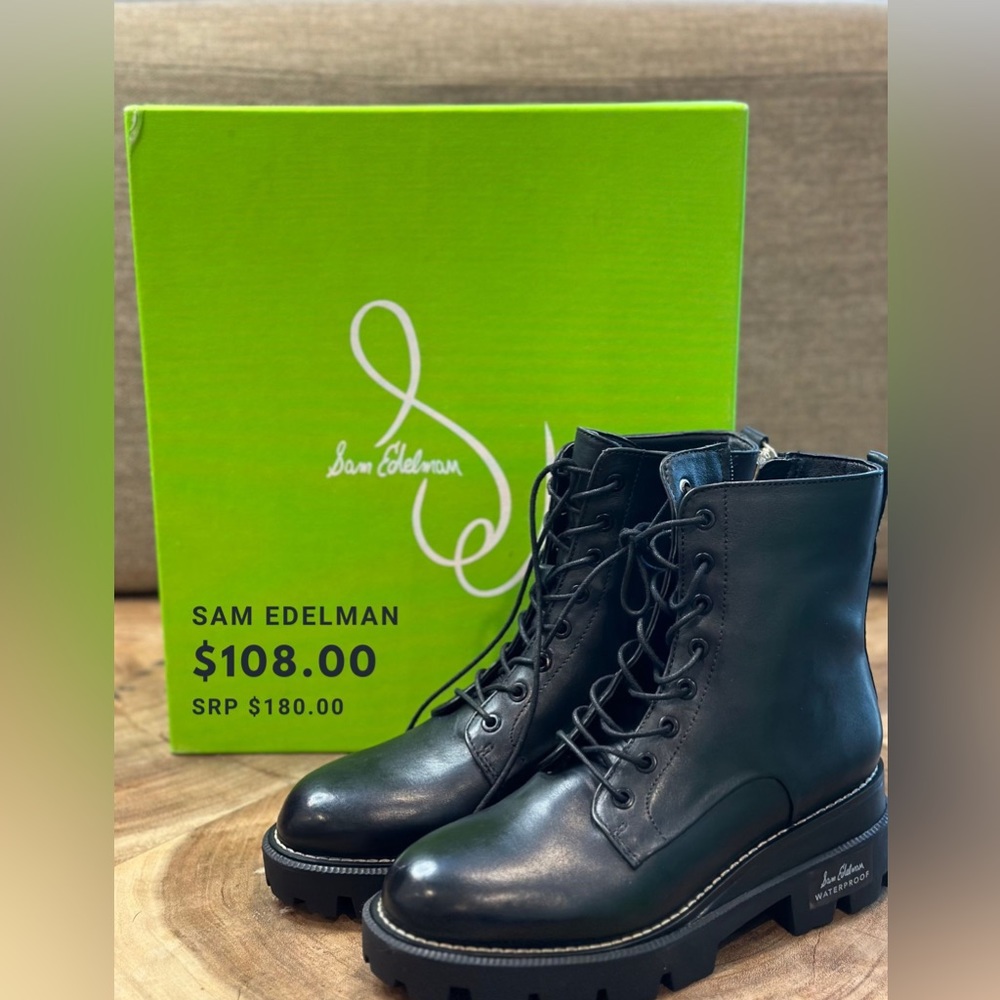 Sam Edelman Garret Boots SIZE 6W US (BRAND NEW)